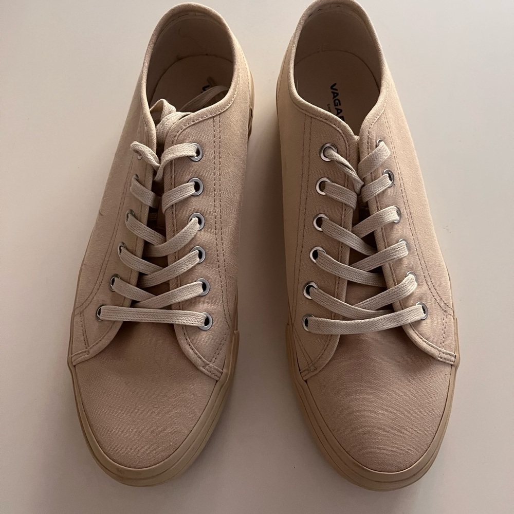 Vagabond Cream Casual Shoes